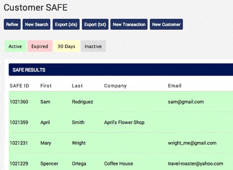 AGMS Customer SAFE