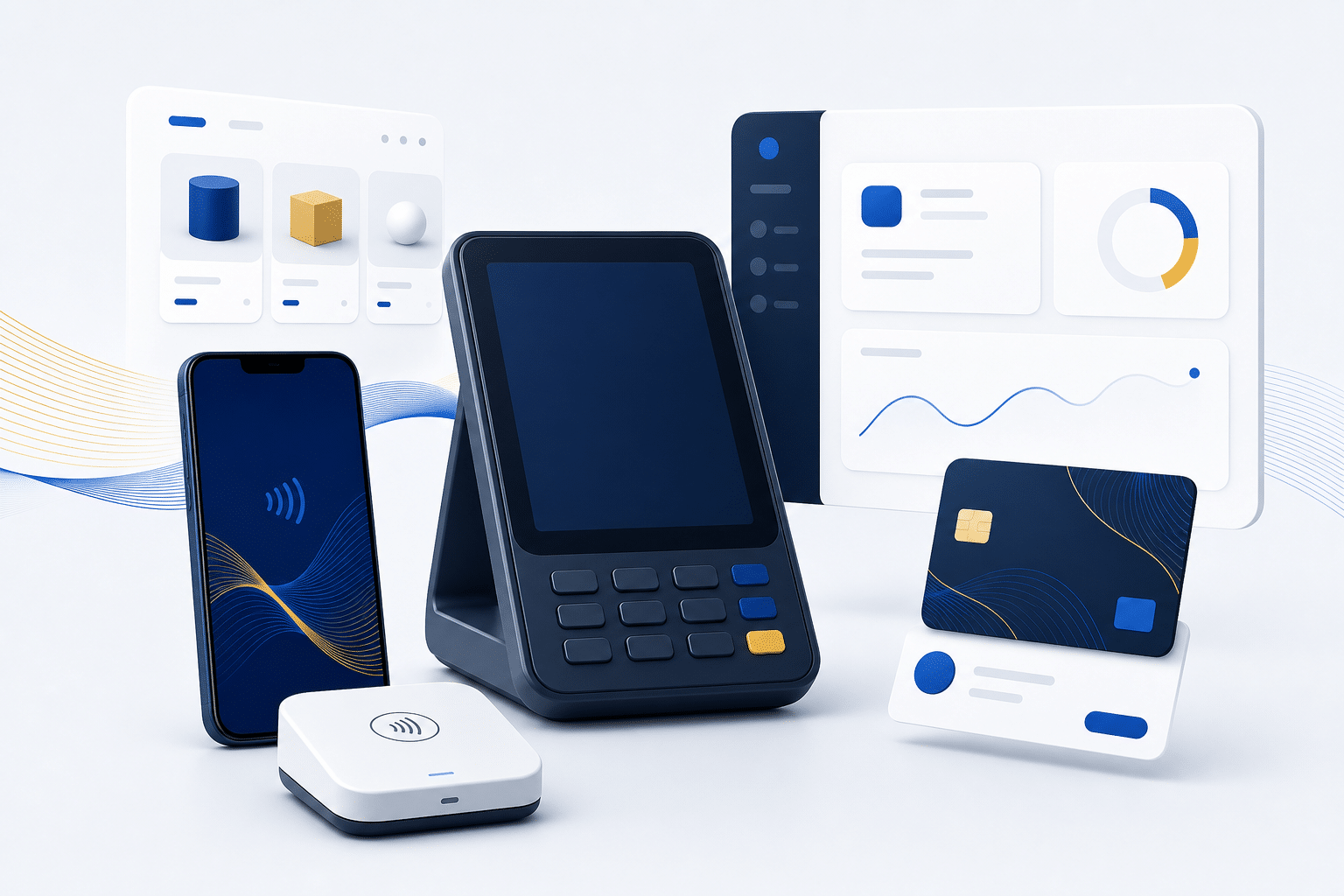 Terminales, lectores y herramientas móviles para aceptar pagos con tarjeta